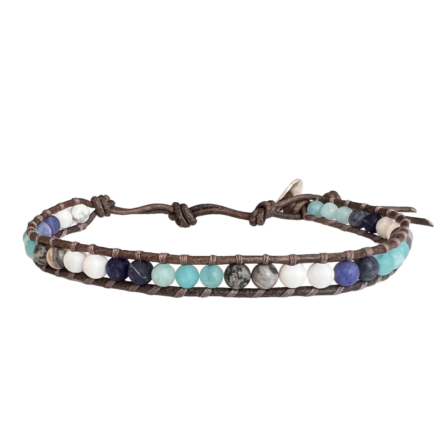 Courage & Clarity Single Wrap Bracelet