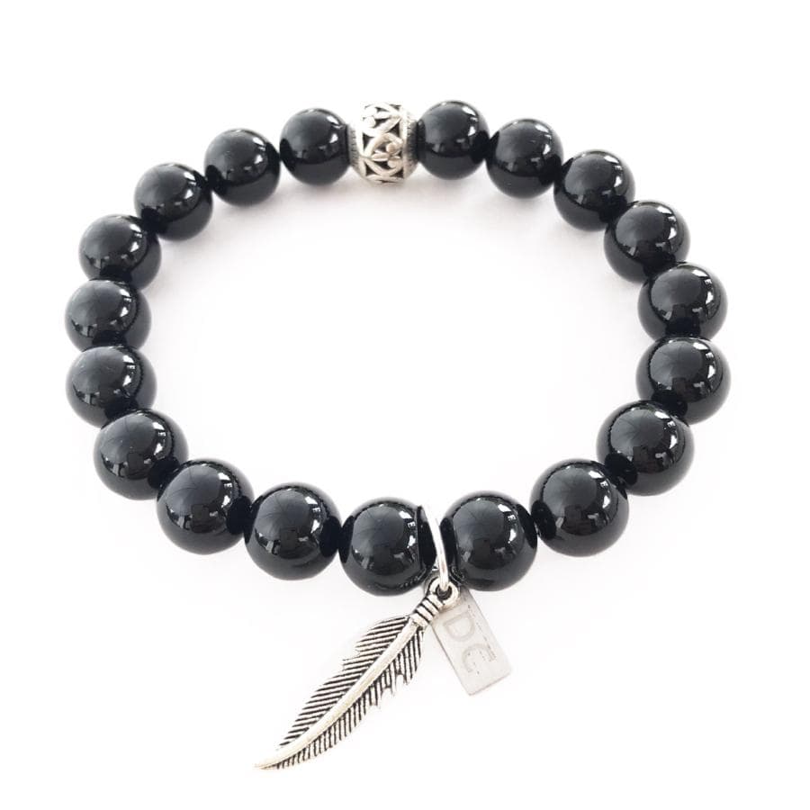 Black Onyx Stretch Bracelet canada